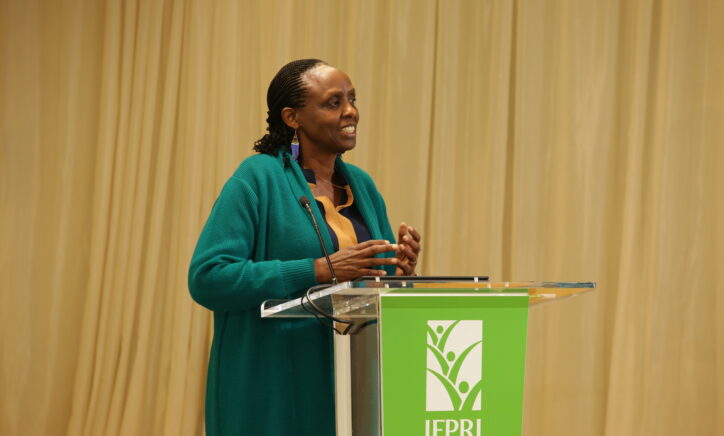 Agnes Kalibata explains that Rwanda managed to dramatically reduce poverty in Rwanda by focusing on the livelihoods of the poor, and points to the helpful evidence provided by IFPRI to support this effort.”